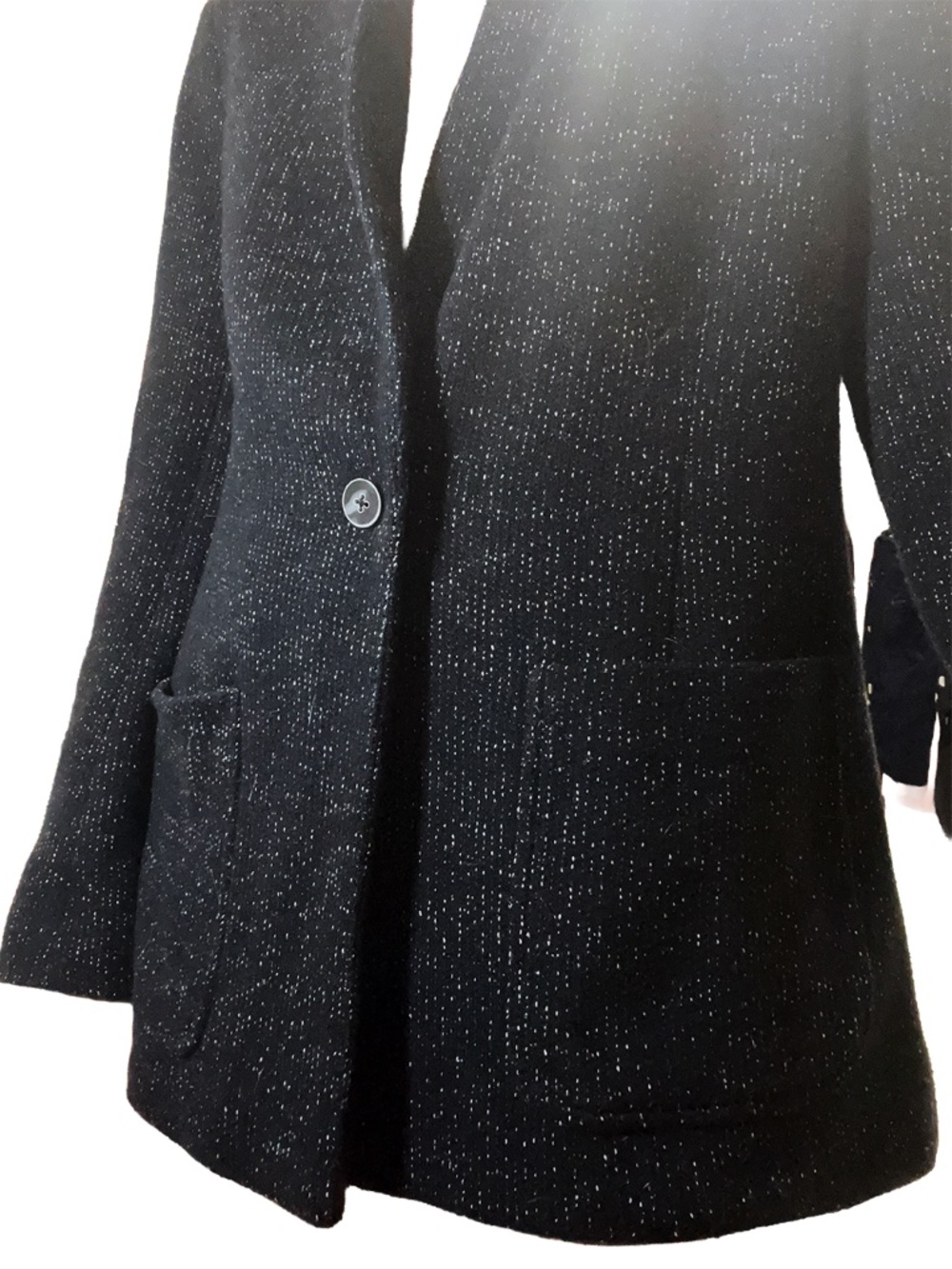Lucky Brand Twill Blazer